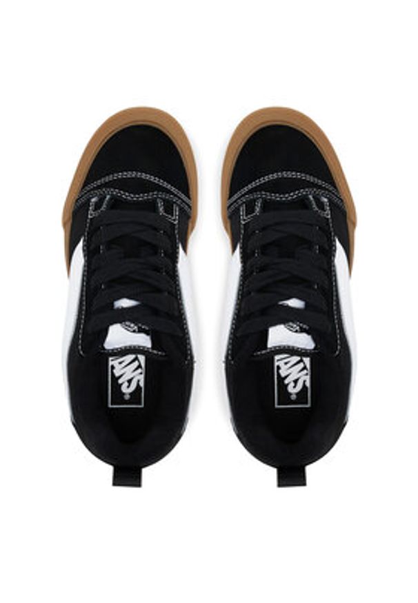 Vans Tenisówki Knu Skool VN0009QCB9M1 Czarny. Kolor: czarny. Materiał: skóra, zamsz