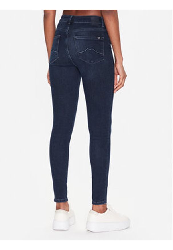 Mustang Jeansy Georgia 1013576 Granatowy Super Skinny Fit. Kolor: niebieski