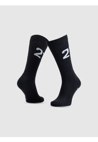 4f - 4F Skarpety casual za kostkę męskie 4F x Tomasz Fornal - czarne 43-46. Kolor: czarny. Materiał: materiał, skóra, dzianina, bawełna