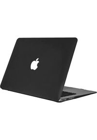 Etui 4kom.pl Hard Case MacBook Air mat 13.3" Czarny. Kolor: czarny