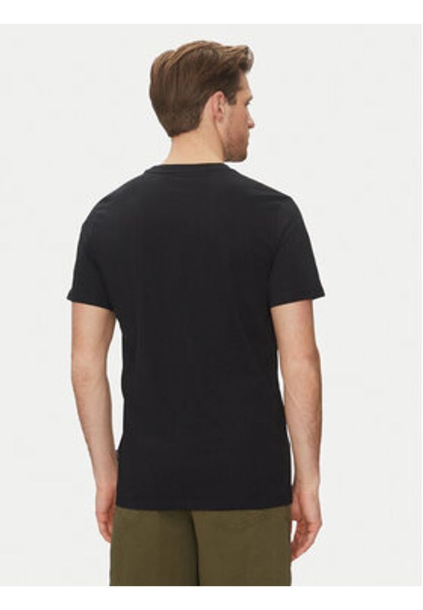 Blend T-Shirt 20718311 Czarny Regular Fit. Kolor: czarny. Materiał: bawełna