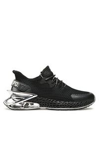 Plein Sport Sneakersy The Scratch FABS USC0335 PTE003N Czarny. Kolor: czarny. Materiał: materiał