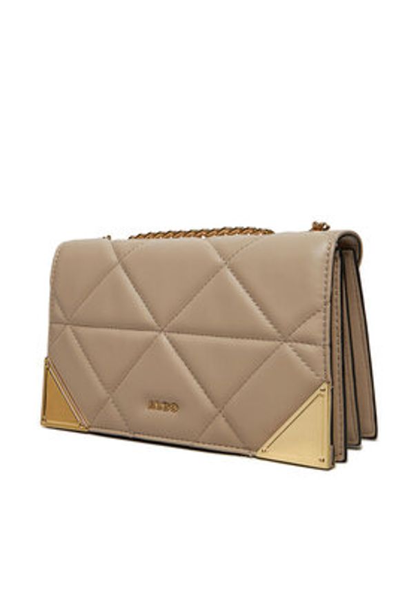 Aldo Torebka Unardojan 13929717 Beżowy. Kolor: beżowy. Materiał: skórzane