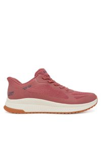 skechers - Skechers Sneakersy Bobs Squad 4-Staple Look 117624/ROS Różowy. Kolor: różowy. Materiał: materiał