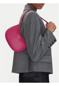 Pinko - PINKO Torebka Half Moon Baby AI 24-25 PLTT 103538 A0F1 Różowy. Kolor: różowy. Materiał: skórzane