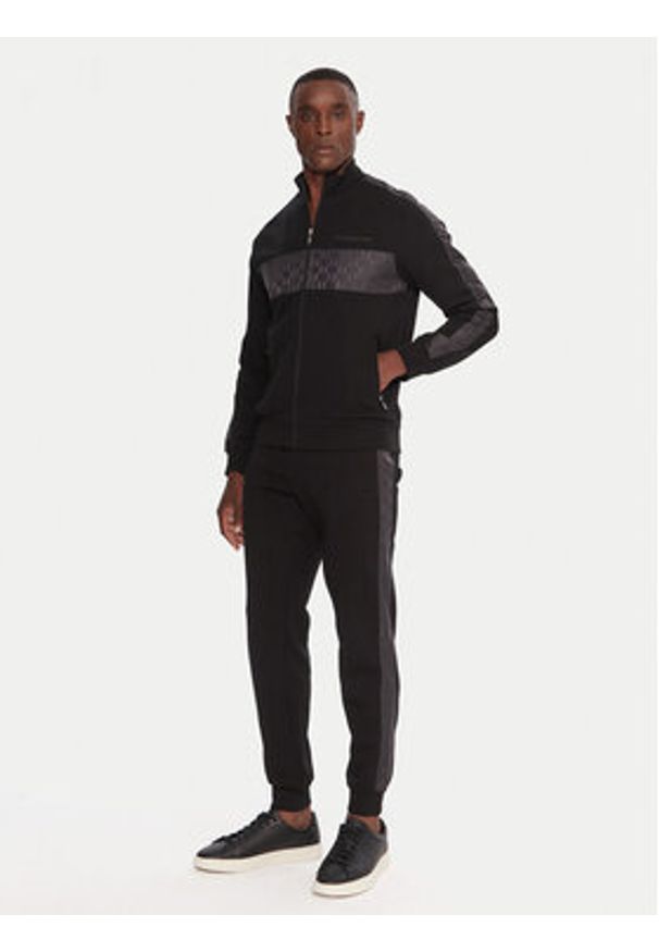 Karl Lagerfeld - KARL LAGERFELD Spodnie dresowe 705036 554910 Czarny Slim Fit. Kolor: czarny. Materiał: bawełna