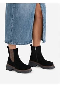 Clara Barson Botki CEO-WS6381-01 Czarny. Kolor: czarny. Materiał: materiał #4