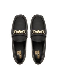 Love Moschino - LOVE MOSCHINO Lordsy JA10242G1NIA000035 Czarny. Kolor: czarny. Materiał: skóra #4