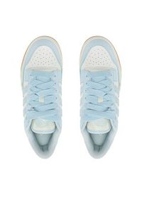 Adidas - adidas Buty do koszykówki Rapid Court Low JR3163 Błękitny. Kolor: niebieski. Materiał: skóra. Sport: koszykówka #4