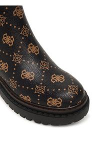 Guess Sztyblety FLTLNA FAL10 Brązowy. Kolor: brązowy. Materiał: skóra #4