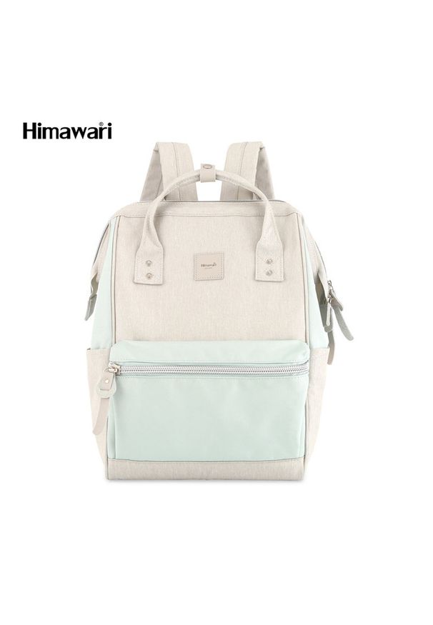 Plecak Himawari 1881 ecru. Materiał: tkanina, poliester. Styl: casual, elegancki