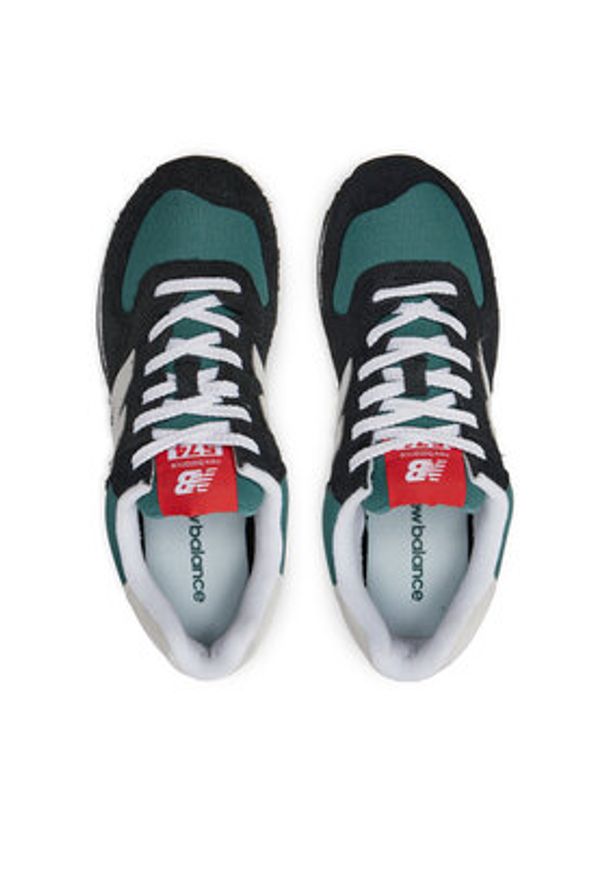 New Balance Sneakersy U574MGH Czarny. Kolor: czarny. Materiał: materiał. Model: New Balance 574