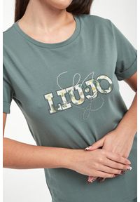Liu Jo - T-shirt damski z logo LIU JO #4