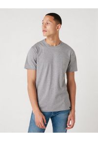 Wrangler - WRANGLER SS 2 PACK TEE MĘSKI T-SHIRT KOSZULKA DWUPAK MID GREY MEL W7BADHX37 112131581