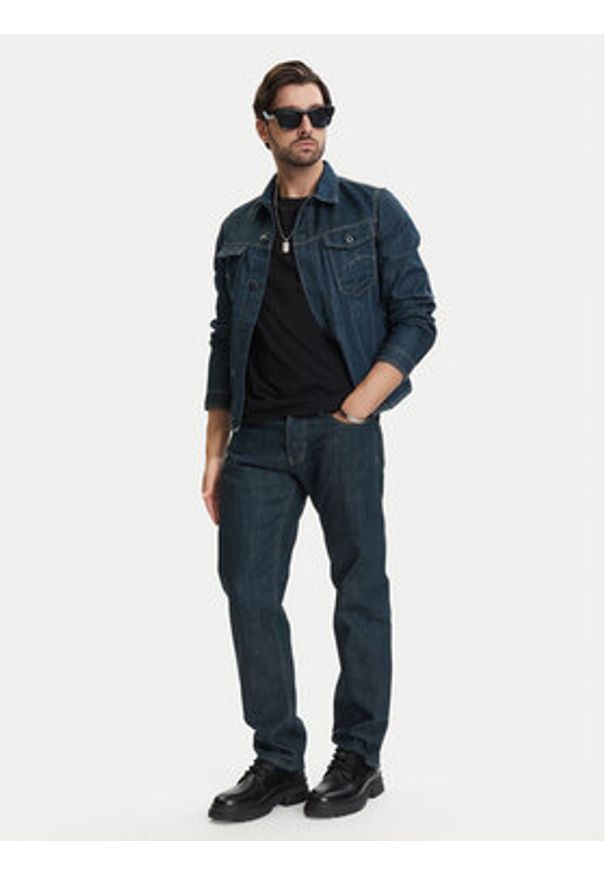 G-Star RAW - G-Star Raw Jeansy Streem D28534-E541 Granatowy Tapered Fit. Kolor: niebieski