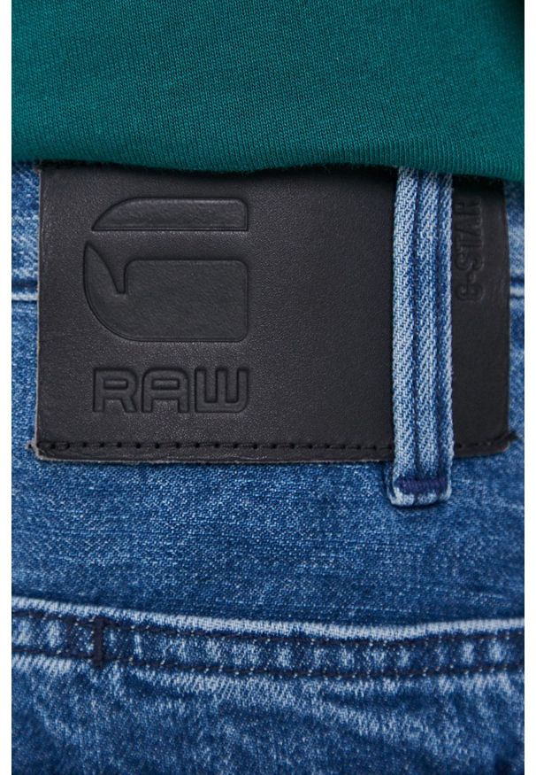 G-Star RAW - G-Star Raw Jeansy Scutar męskie. Kolor: niebieski