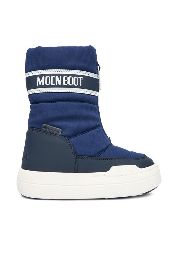 Śniegowce Moon Boot. Kolor: niebieski