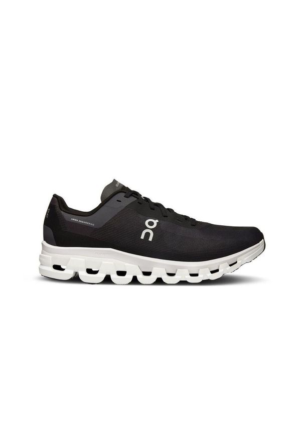 Buty do biegania Mężczyzna On Running Cloudflow 4 czarny. Kolor: czarny. Materiał: syntetyk, tkanina, materiał. Sport: bieganie