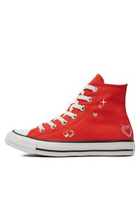 Converse Trampki Chuck Taylor All Star Y2K Heart A09117C Czerwony. Kolor: czerwony. Materiał: materiał #4