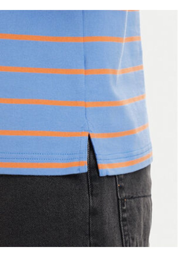 Tommy Jeans Polo DM0DM22708 Niebieski Regular Fit. Typ kołnierza: polo. Kolor: niebieski. Materiał: bawełna