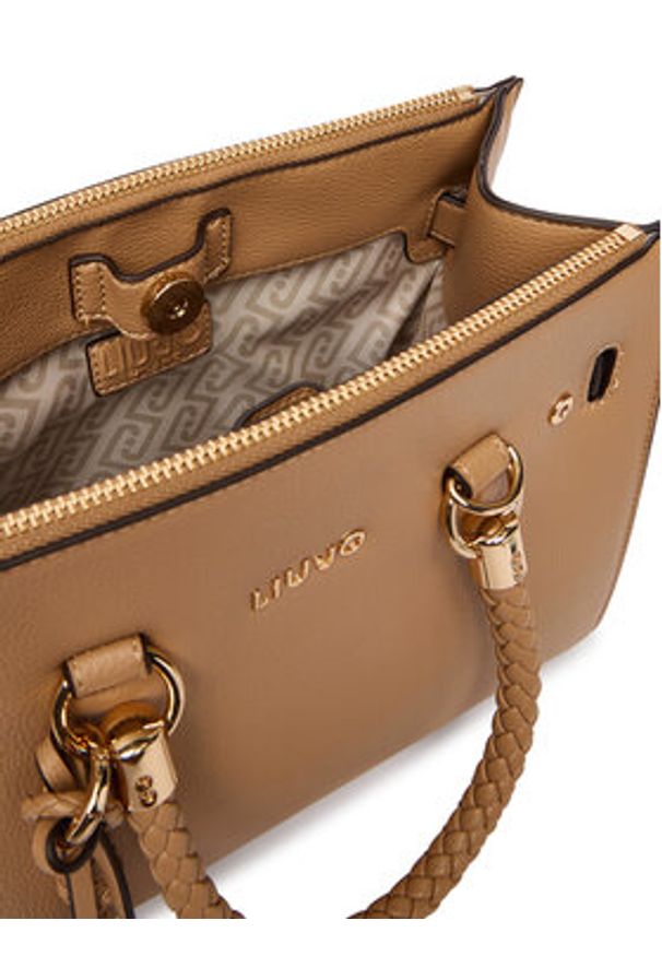 Liu Jo Torebka AA6069 E1012 Brązowy. Kolor: brązowy. Materiał: skórzane