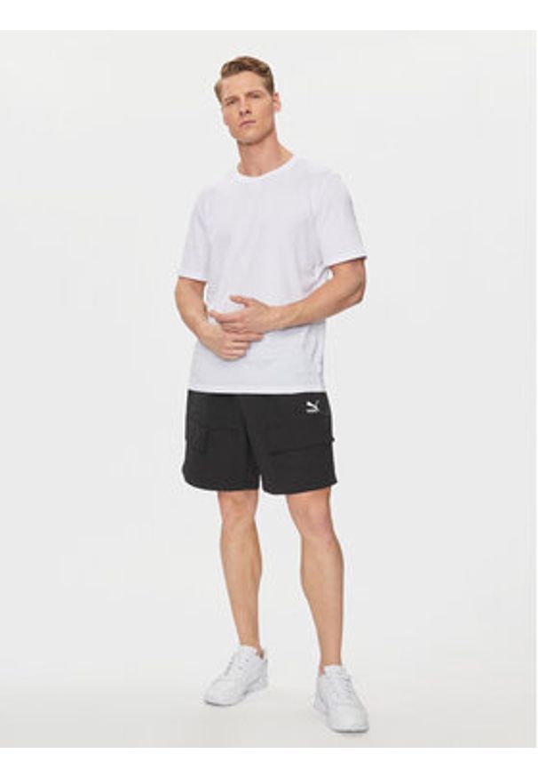 Puma Szorty sportowe Classics 624262 Czarny Relaxed Fit. Kolor: czarny. Materiał: syntetyk. Styl: sportowy