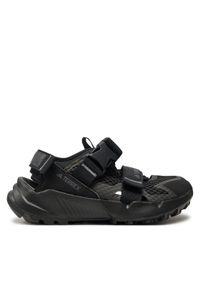 Adidas - adidas Sandały Terrex Hydroterra Sandals IF7596 Czarny. Kolor: czarny. Materiał: materiał