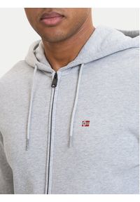 Napapijri Bluza Balis NP0A4HHV Szary Regular Fit. Kolor: szary. Materiał: bawełna #3