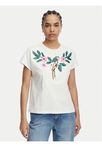 LOLA CASADEMUNT T-Shirt MS2615004 Biały Regular Fit. Kolor: biały. Materiał: bawełna #1