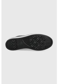 Converse tenisówki CHUCK TAYLOR kolor czarny. Nosek buta: okrągły. Zapięcie: sznurówki. Kolor: czarny. Materiał: guma #3
