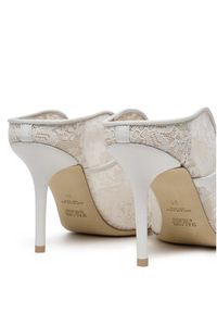 MALONE SOULIERS Klapki Maureen 85-269 Biały. Kolor: biały. Materiał: materiał #4