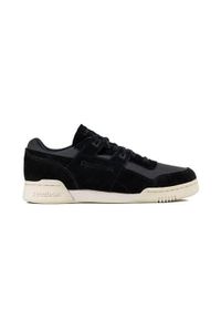 Buty do chodzenia męskie Reebok Workout Plus NT. Zapięcie: sznurówki. Kolor: czarny. Materiał: materiał, syntetyk. Szerokość cholewki: normalna. Model: Reebok Workout. Sport: turystyka piesza
