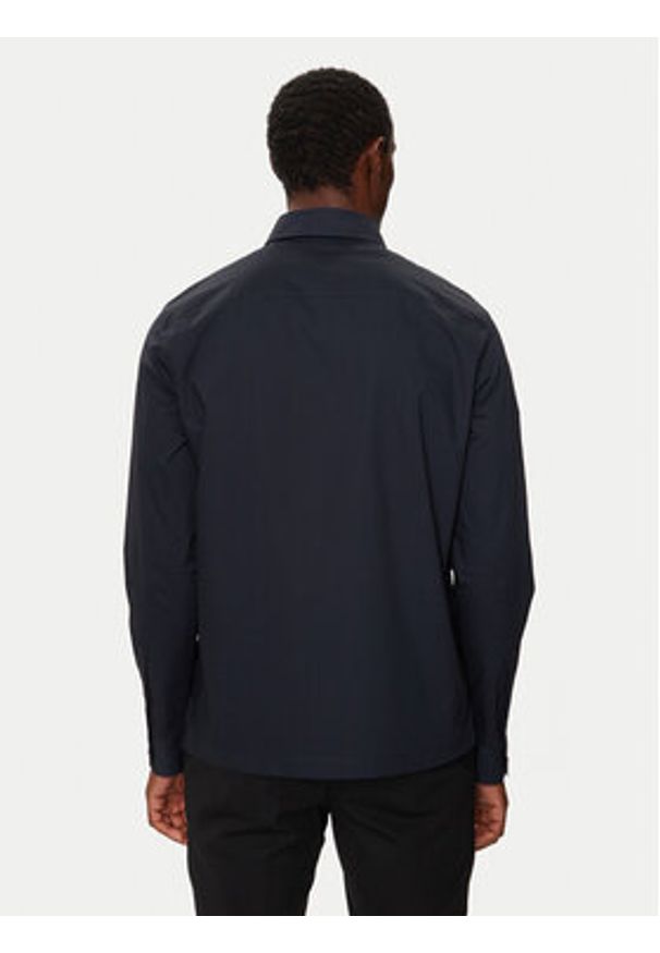 Armani Exchange Koszula 6DZC21 ZN2VZ 1510 Granatowy Slim Fit. Kolor: niebieski. Materiał: bawełna