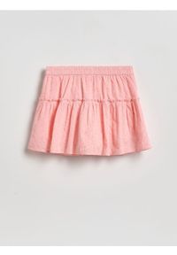 Reserved - Spódnica z szortami - koralowy. Kolor: pomarańczowy. Materiał: bawełna #1