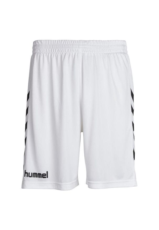 Spodenki sportowe męskie Hummel Core Poly Shorts. Kolor: biały, wielokolorowy, czarny