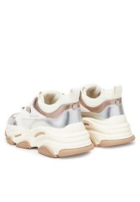 Steve Madden Sneakersy Progressive SM19000096 Srebrny. Kolor: srebrny. Materiał: materiał #4