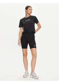 Reebok Kolarki Rie Bike Short 100037097 Czarny Slim Fit. Kolor: czarny. Materiał: bawełna #4