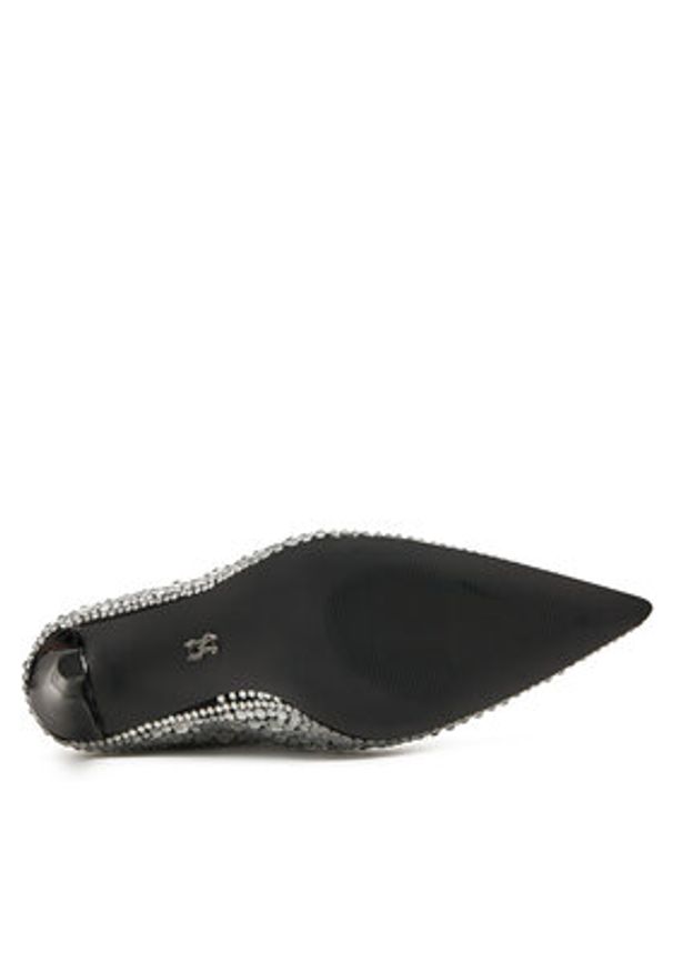 Steve Madden Botki Sentinel-R SM11003450 Srebrny. Kolor: srebrny. Materiał: materiał