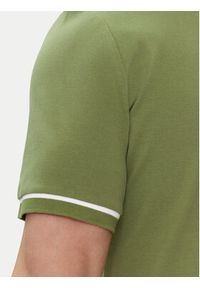Calvin Klein Jeans Polo J30J315603 Zielony Slim Fit. Typ kołnierza: polo. Kolor: zielony. Materiał: bawełna
