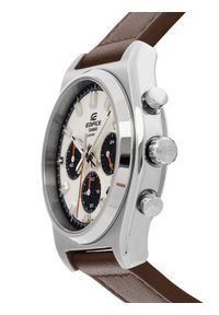 Casio Zegarek Edifice EFB-730L-7AVUEF Srebrny. Kolor: srebrny. Materiał: skóra #2
