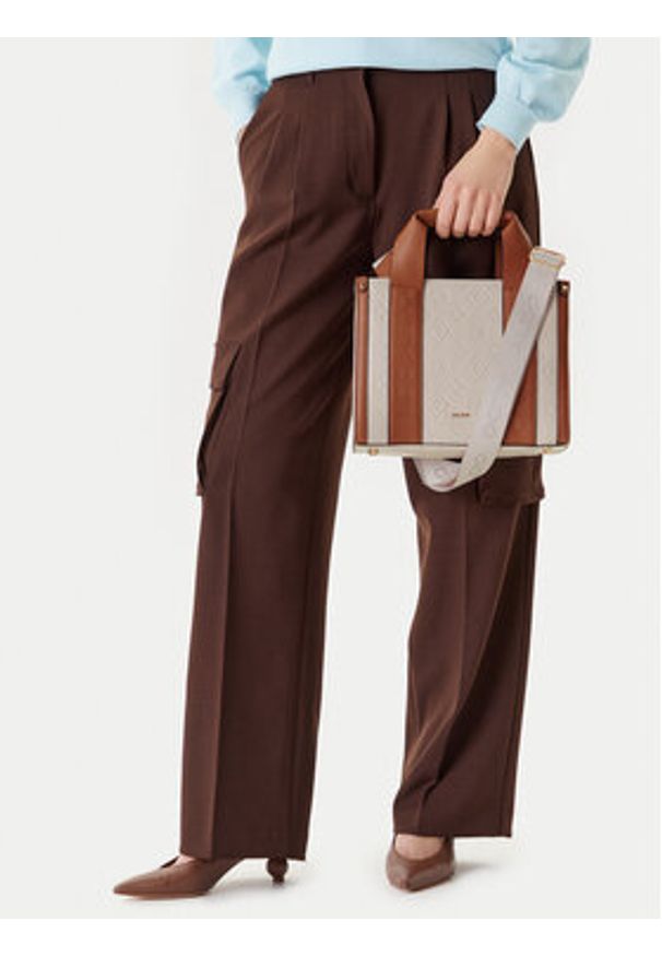 Aldo Torebka Qianwan 13989290 Beżowy. Kolor: beżowy. Materiał: skórzane