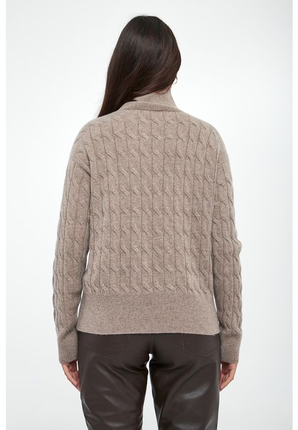 Marella Sport - Sweter damski wełniany Aereo MARELLA SPORT. Materiał: wełna. Styl: sportowy