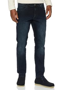 Wrangler - WRANGLER LARSTON MĘSKIE SPODNIE JEANSOWE JEANSY SMOKEY NIGHT W18SLR404