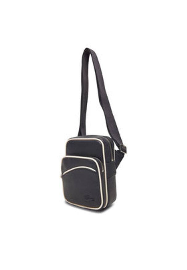 Lacoste Saszetka NH4563GY Czarny. Kolor: czarny. Materiał: skóra