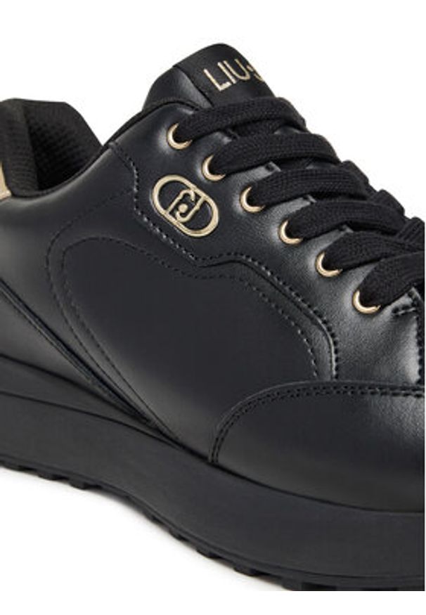 Liu Jo Sneakersy Lolo 20 BF5027 P0102 Czarny. Kolor: czarny. Materiał: skóra