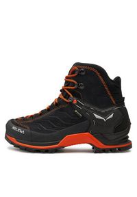 Salewa Trekkingi Mtn Trainer Mid Gtx GORE-TEX 63458-0985 Czarny. Kolor: czarny. Materiał: zamsz, skóra. Technologia: Gore-Tex. Sport: turystyka piesza #12