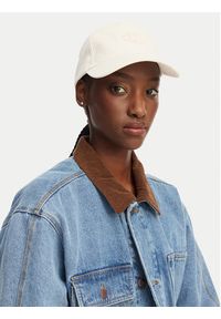 Calvin Klein Czapka z daszkiem Monogram Shine Embroidery Cap LV04F5044G Biały. Kolor: biały. Materiał: bawełna #4