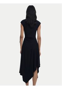 Desigual Sukienka codzienna Katrina 25WWVK12 Czarny Slim Fit. Okazja: na co dzień. Kolor: czarny. Materiał: bawełna. Typ sukienki: proste. Styl: casual #4