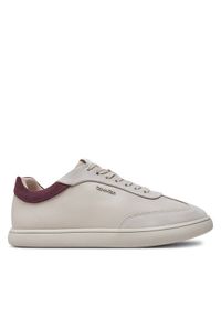 Calvin Klein Sneakersy Cupsole Lace Up - Lth Sue Mix HW0HW02435 Beżowy. Kolor: beżowy. Materiał: skóra