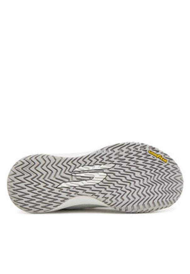 skechers - Skechers Buty do tenisa Viper Court Rally 172110/WHT Biały. Kolor: biały. Materiał: materiał. Sport: tenis